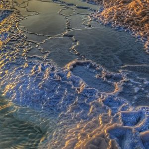 תצורות מלח מיוחדת בים המלח